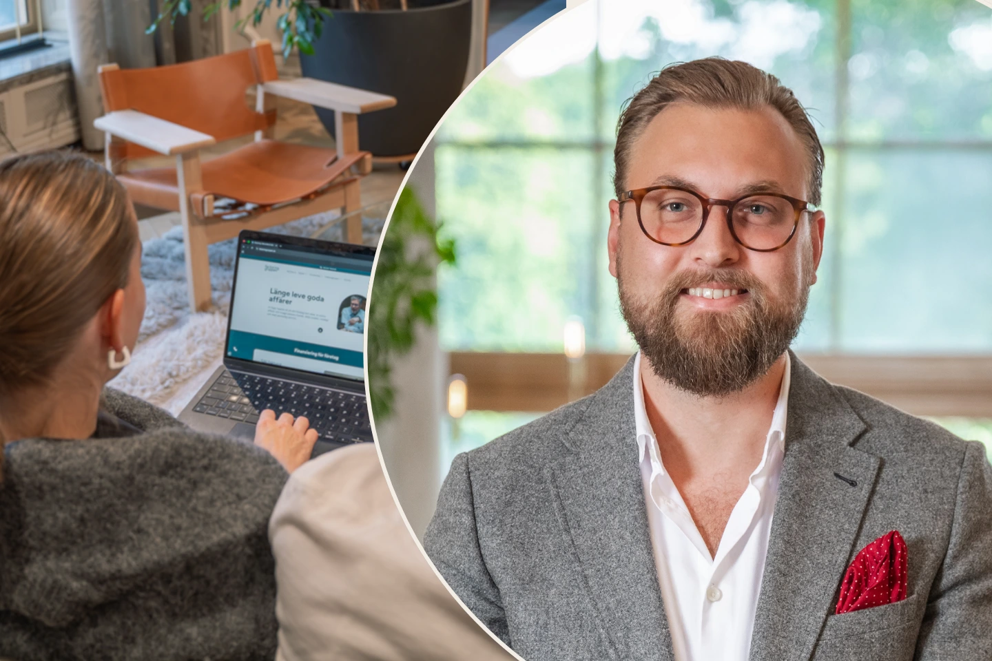 Filip Jansson, operativ chef på factoringgruppen